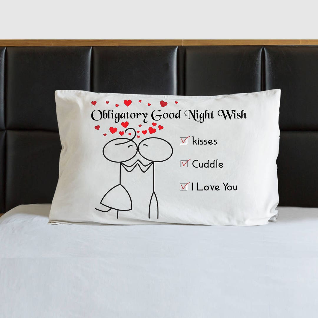 Girlfriend Gift Pillowcase Anniversary Romantic Gifts for Her Couples