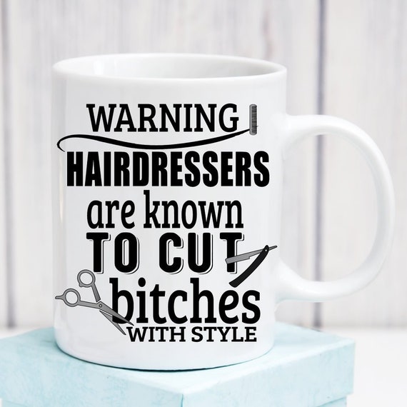 Hairdressers Funny Mug Gift For Hairstylist Friend Birthday Etsy