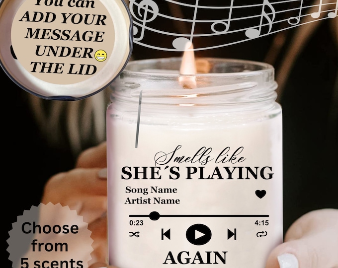 Personalized Song, Best Friend Birthday Gifts for him her,  Friendship Custom Favorite Artist Music player Gift for her music lover gift