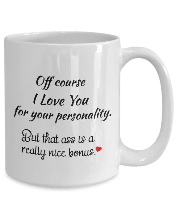 Birthday small gift present idea rude funny mug cup for a boyfriend husband