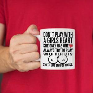 Rude mug - Rude Comic Mug Gift - Funny Gifts for Him - Presents fir boyfriend
