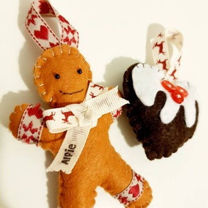 Personalised Gingerbread man decoration /Christmas tree decoration/ Christmas tree/gingerbread man/ can be personalised