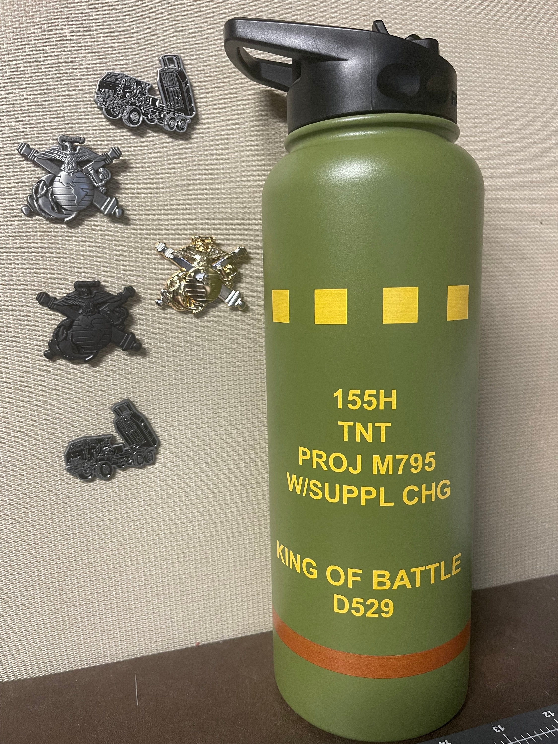 155 HE 40 Oz Stainless Steel Bottle - Etsy