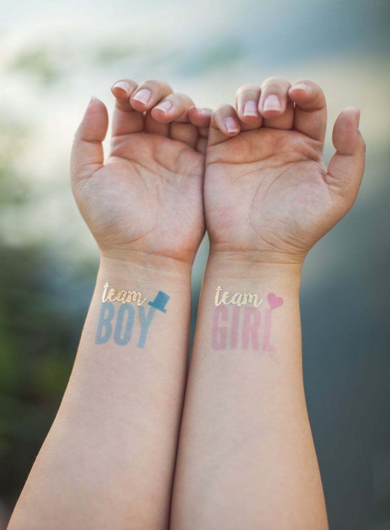 Tatouages Pour Votre Bebe Revelent Bebe Reveler Des Idees Etsy