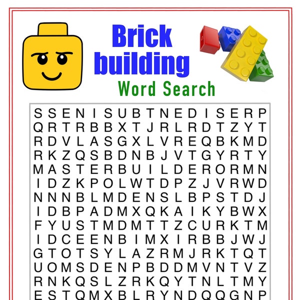 Brick building WordSearch