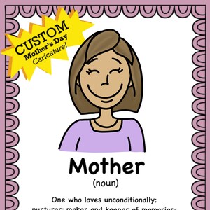 Mother’s Day Caricature gift