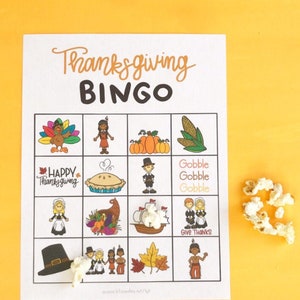 Thanksgiving Bingo!