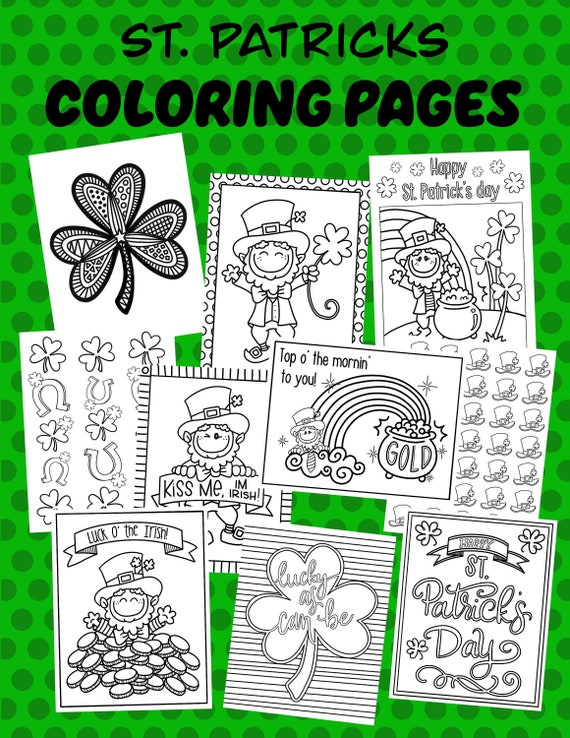 St Patricks Coloring Pages