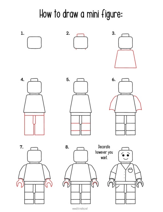 Lego figure printable clearance