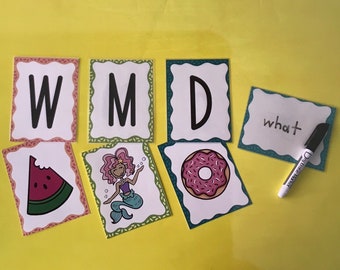 ABC Flash cards with pictures!