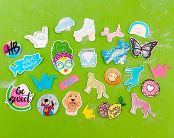 Random 10 sticker pack, stickers