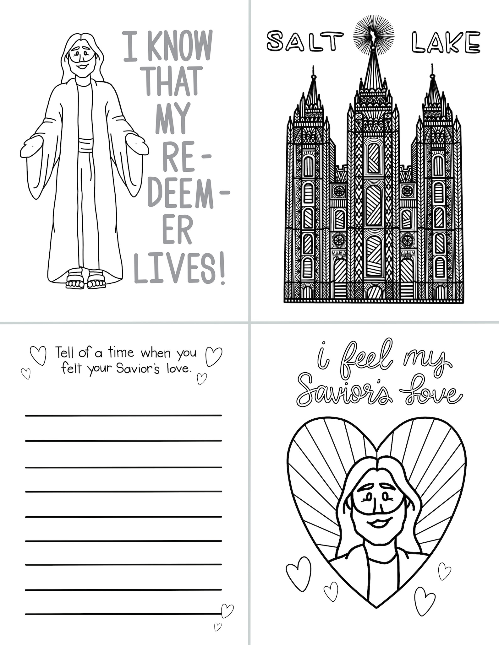 Lds Gifts Of The Holy Spirit Coloring Pages Sketch Coloring Page