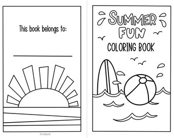 Zomers printbaar kleurboek!