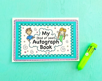 End of year “autograph book”