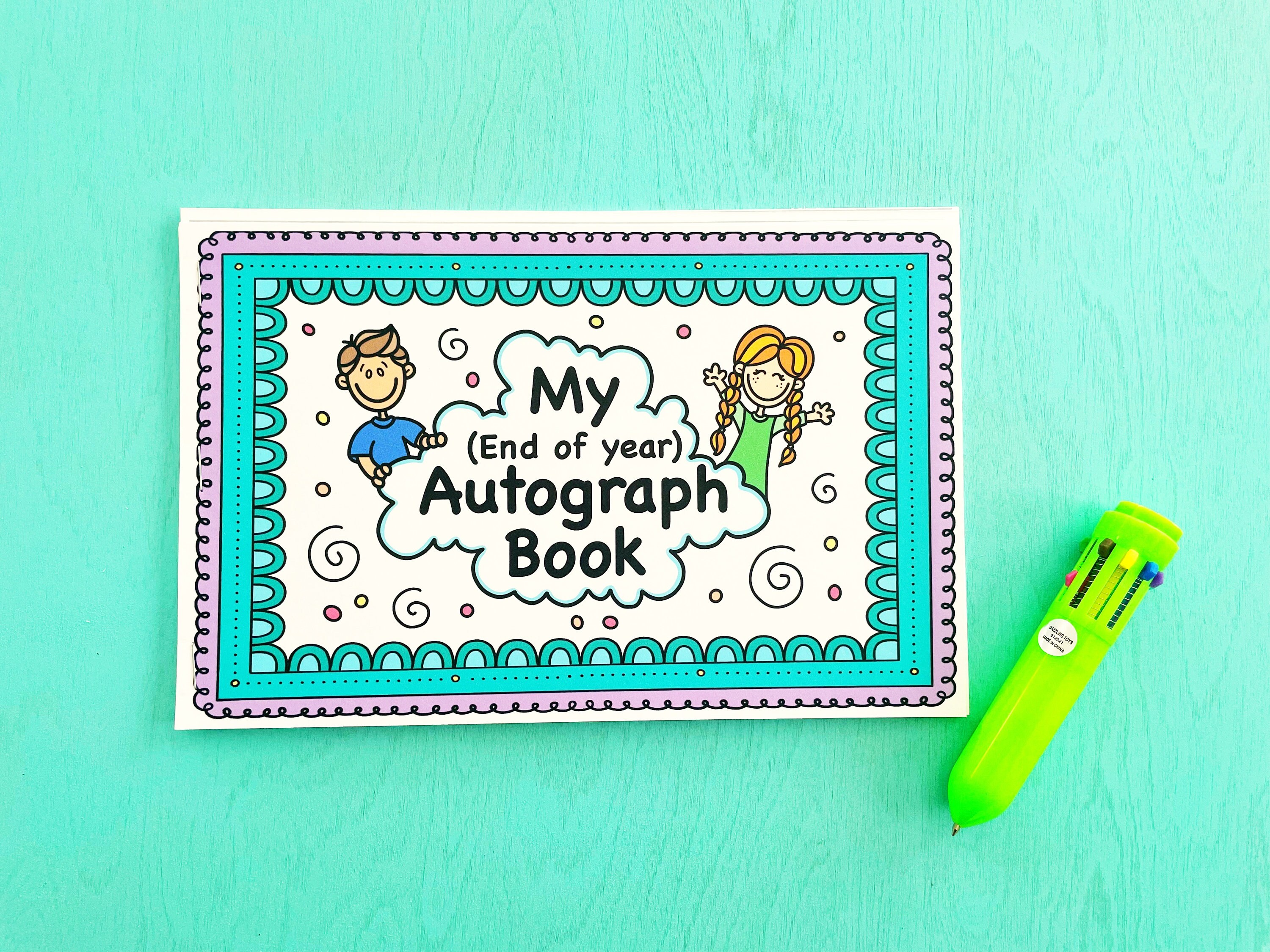 Autograph Books from our range of School Leavers Gifts