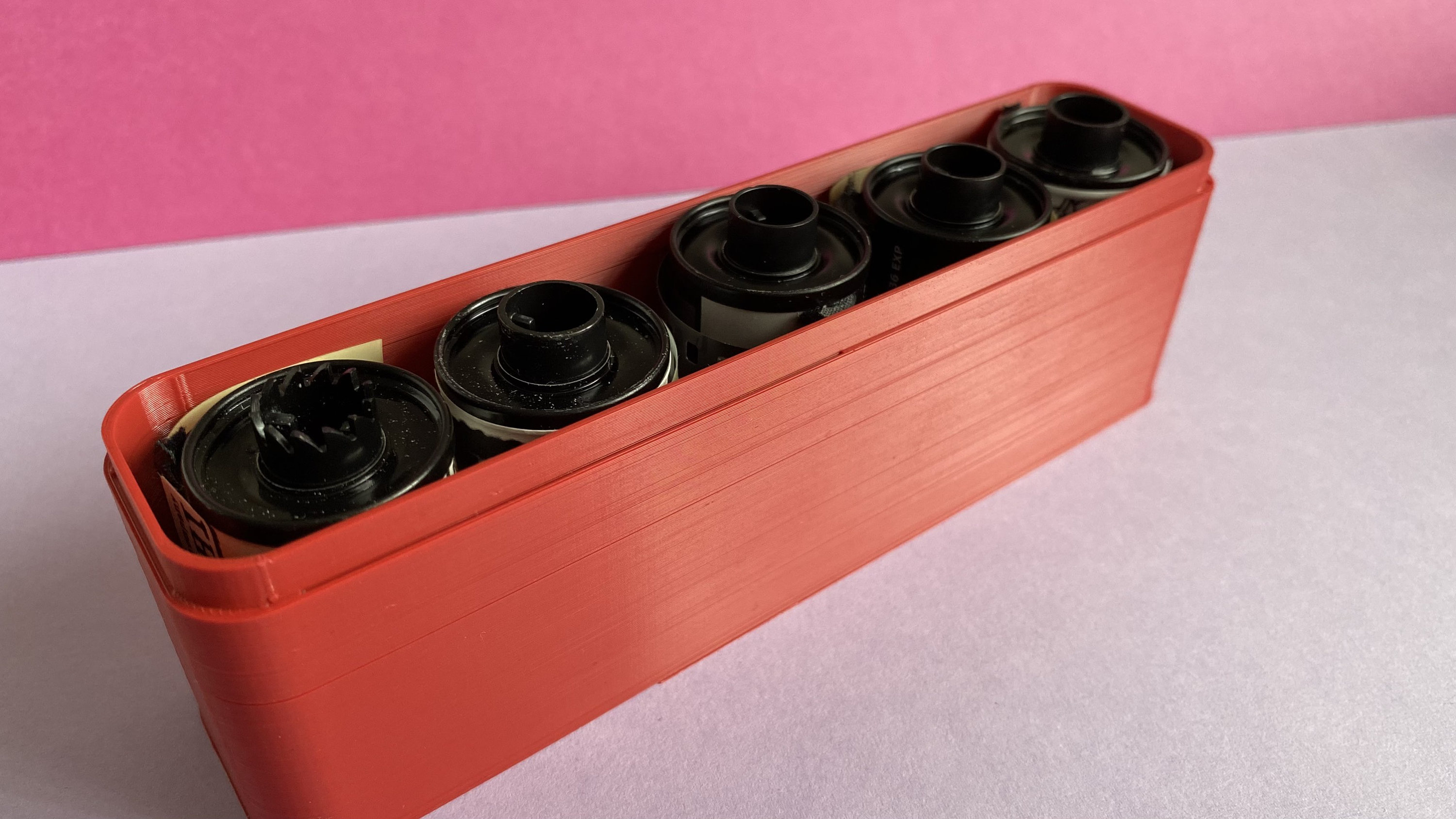 35mm Film Holder / Holds 5 35mm film canisters Etsy