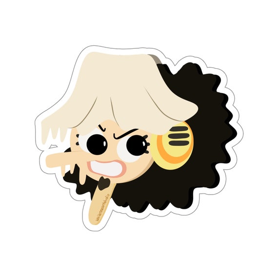 Straw Pirate Hat Sniper Popsicle Die-Cut Stickers