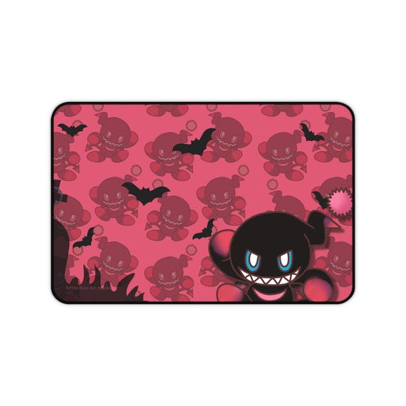 Gamer Desk Mat, Sonic Hedgehog Dark Chao Gaming Mouse Pad, Video Game Desk Accessory, Office Desk Decor, Geek Gift, Non-Slip Desk Protector