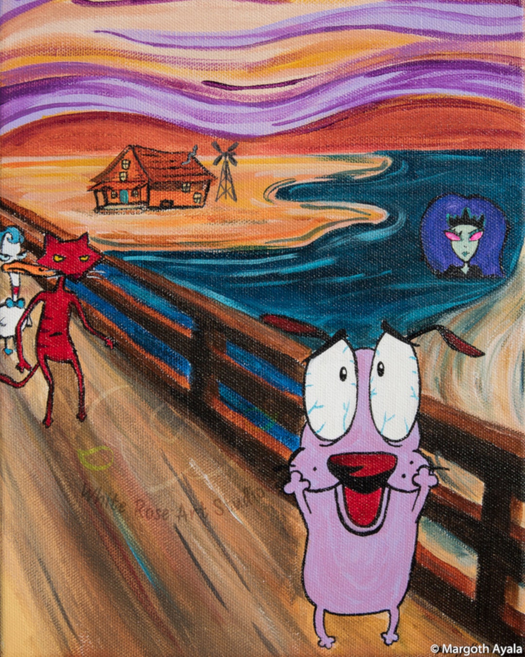 The Scream Series the Courage 5x7 & 8x10 Etsy