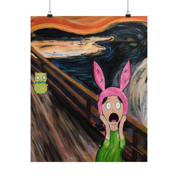 The Scream Series - Louise Premium Matte Poster