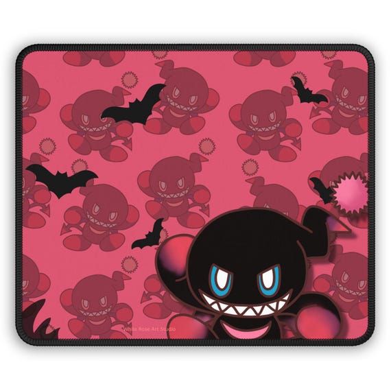 Gaming Mouse Pad - Dark Chao from Sonic the Hedgehog, Desk Decor, Gaming Accessories, Cute Mouse Mat, Video Game Gift, Office Supplies