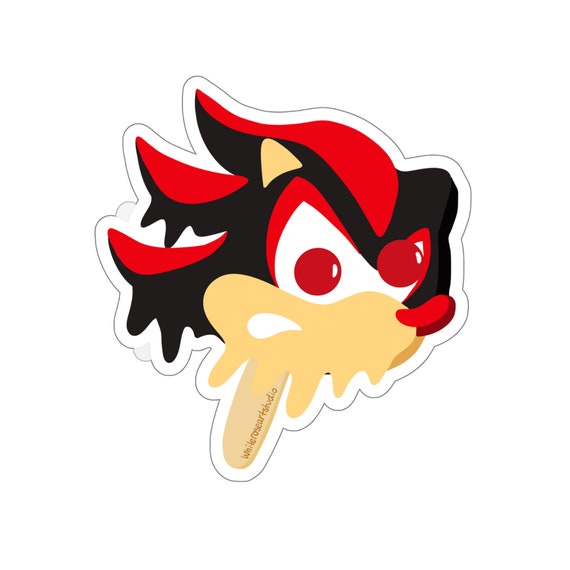 Shadow the Hedgehog Popsicle Die-Cut Stickers