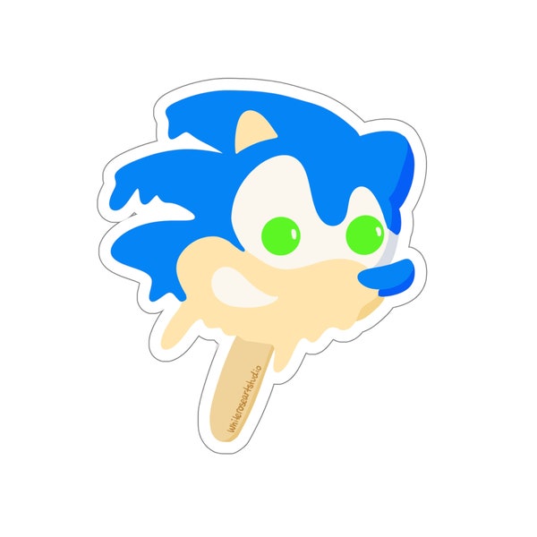 Sonic the Hedgehog Popsicle Die-Cut Stickers