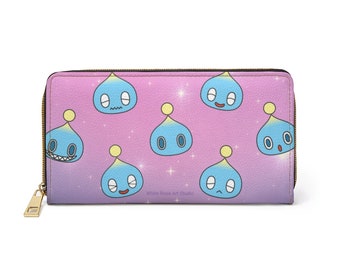 Chao from Sonic the Hedgehog Design 3 Zipper Wallet