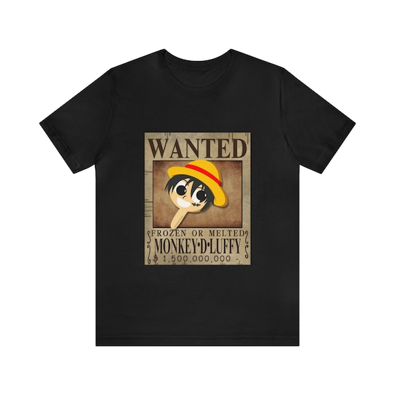Wanted Straw Pirate Hat Captain Unisex Jersey Short Sleeve Tee