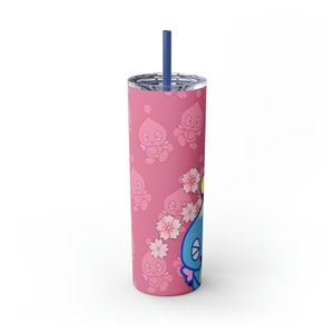 Chao from Sonic the Hedgehog Skinny Tumbler with Straw, 20oz