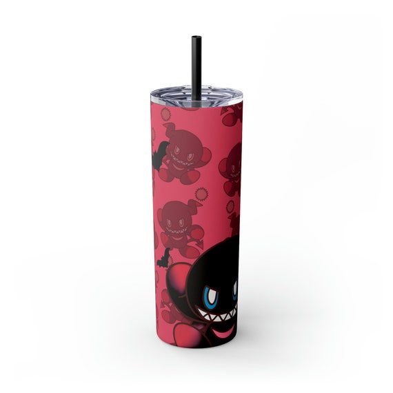 Dark Chao from Sonic the Hedgehog Skinny Tumbler with Straw, 20oz