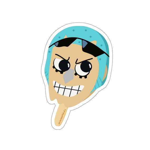 Straw Pirate Hat Shipwright Popsicle Die-Cut Stickers
