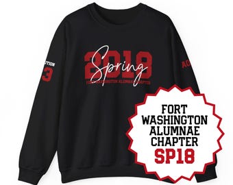 CUSTOM | Fort Washington Alumnae Chapter - SP18, "73 Degrees of DSTinction " - Delta Line Sister Shirts