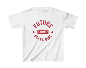 Personalized Future Delta Girl  - Kids T-Shirt | D9 Mommy & Me Apparel