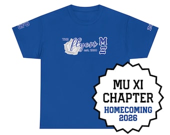CUSTOM | Mu Xi Chapter of ZPhiB - Homecoming, 2026