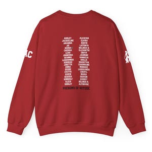 Personalized DST Line Sister Sweatshirt | D9 Black Sorority, Gift for Delta Girl image 7