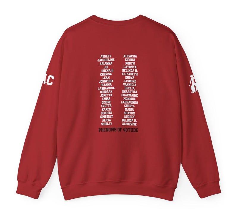 Personalized DST Line Sister Sweatshirt | D9 Black Sorority, Gift for Delta Girl image 7