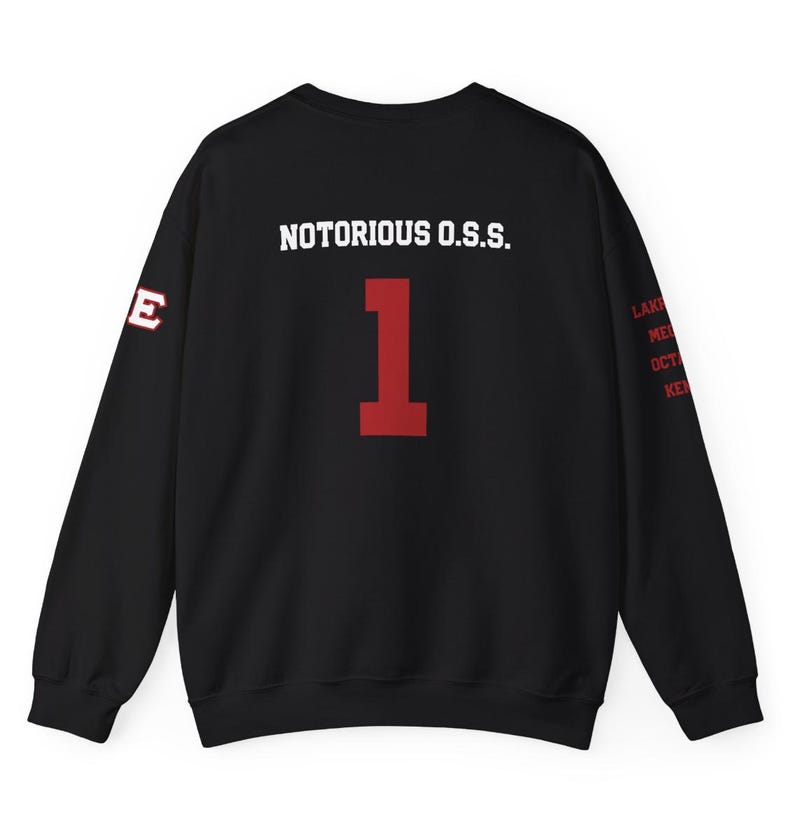 Personalized DST Line Sister Sweatshirt | D9 Black Sorority, Gift for Delta Girl image 5