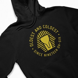 Sphinx Icon Hoodie: Black Fraternity D9 Crossing Gift