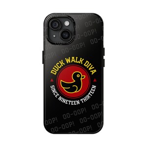 Delta Duck Walk Diva iPhone Case | DST D9 Black Sorority Crossing Gift