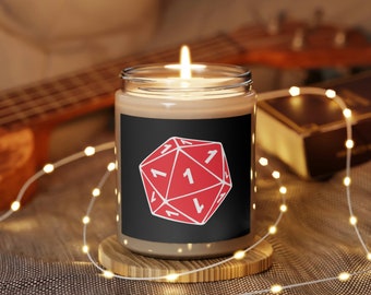 Dungeons and Dragons Critical Miss Scented Candle, 9oz