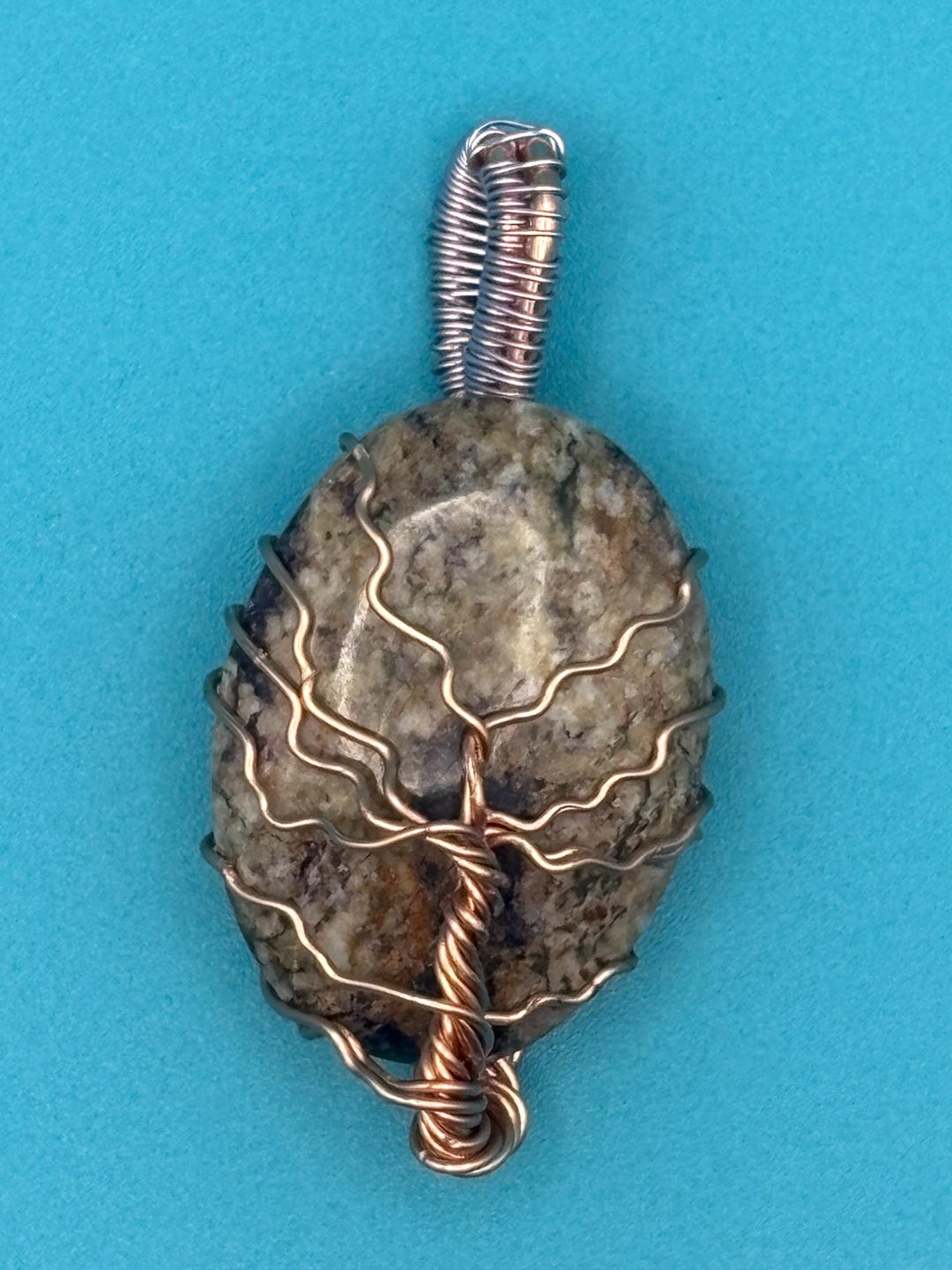 Tiffany Tree of Life Talisman With an Adjustable Black Corded Necklace ...