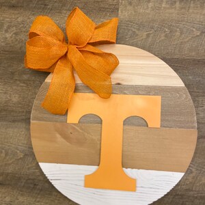 Tennessee Volunteers Vols Door Hanger Wreath 18 - Etsy