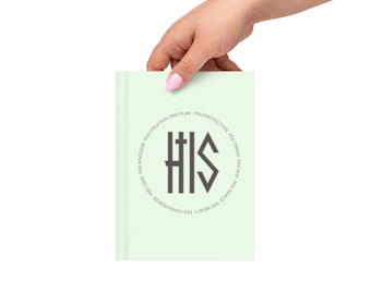 HIS Christian Hardcover journal matte