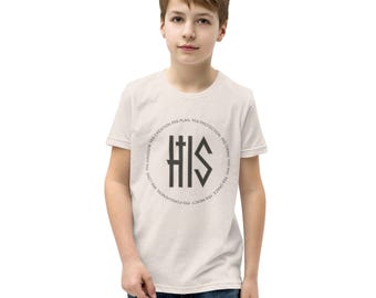 HIS ユース 半袖Tシャツ