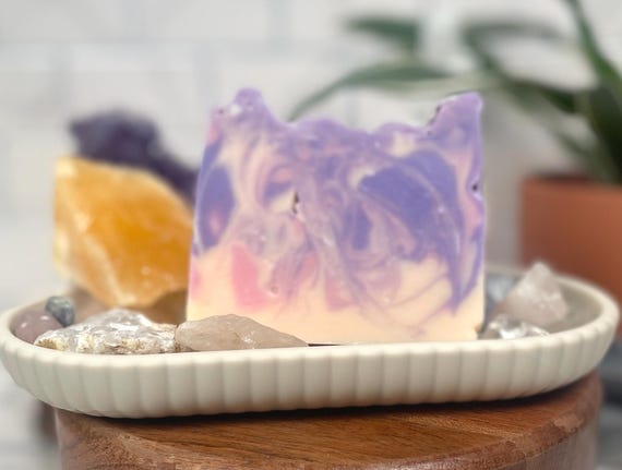 SUNSET LOVE Handmade Cold Process Soap 5.6oz | Mai Tai Scented Soap