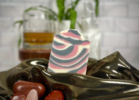 Enjoy a Sensual Night in Paris : MOULIN ROUGE Inspired Handmade Cold Process Soap 4.5oz | Unisex Scent | Get Ready to Dance All Night Long