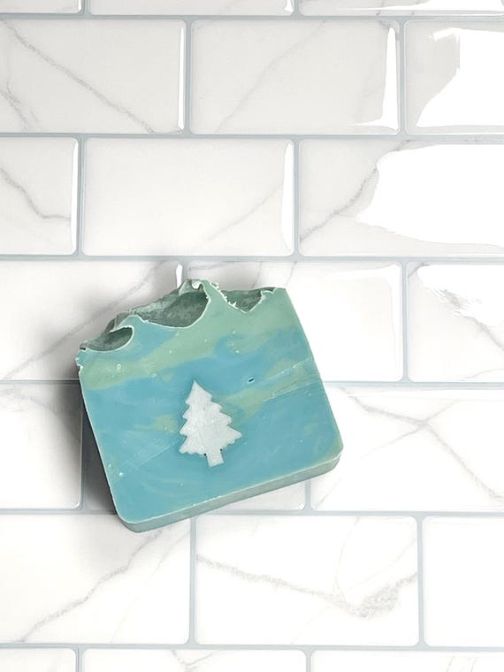 SPRUCED UP Handmade Cold Process Soap 5.5oz |  Limited Edition Fresh Pine Scent
