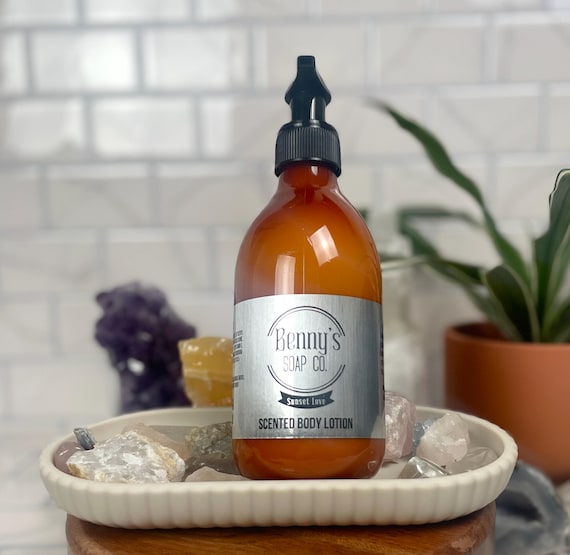 SUNSET LOVE Scented Body Lotion 8oz | Mai Tai Scented Lotion Takes You On Vacation | Summer Collection