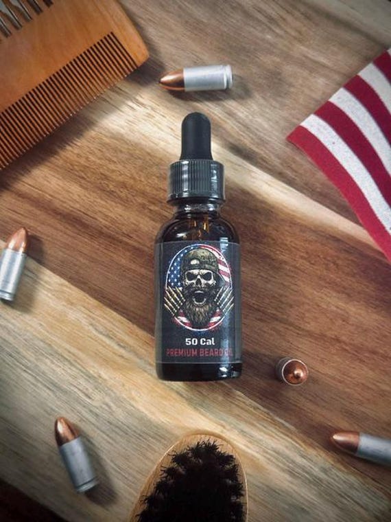 50 Cal Beard Oil 1oz | Handmade | Beard Care | Grooming
